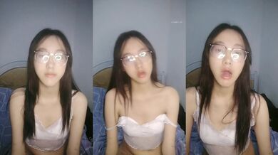 【小寓睡不醒】2023年毕业生没找都工作，眼镜学生妹下海，身材苗条，蜂腰翘臀，大鸡巴哇哇叫，粉穴不停歇 (5)